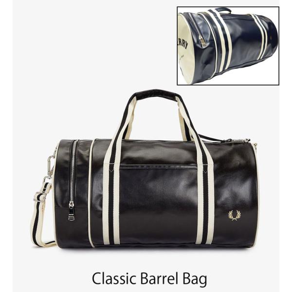 送料無料！FRED PERRY フレッドペリー Classic Barrel Bag クラシック バレルバッグ L7255 ￥18,700