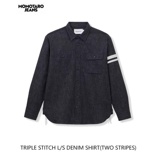 Momotaro Jeans デニムシャツワンピース インディゴ L Momotaro Jeans デニムシャツワンピース インディゴ L 桃太郎ジーンズ