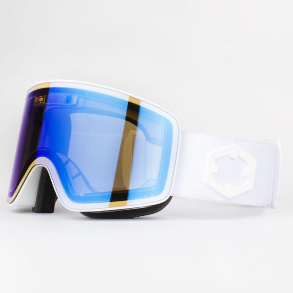 スノーゴーグル OUT OF 21-22 W2G1001 ELECTRA White E-BLUE スノーゴーグル OUT OF 21-22 W2G1001 ELECTRA White E-BLUE