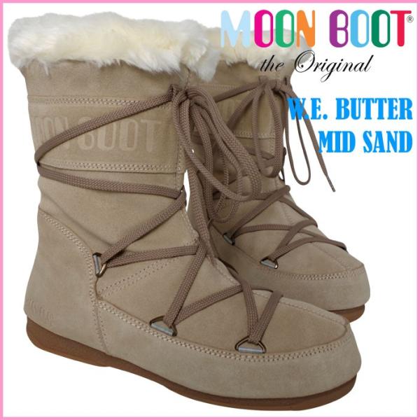 eNjJ [u[c MOON BOOT W.E. BUTTER MID SAND fB[X