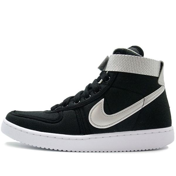 nike vandal black silver