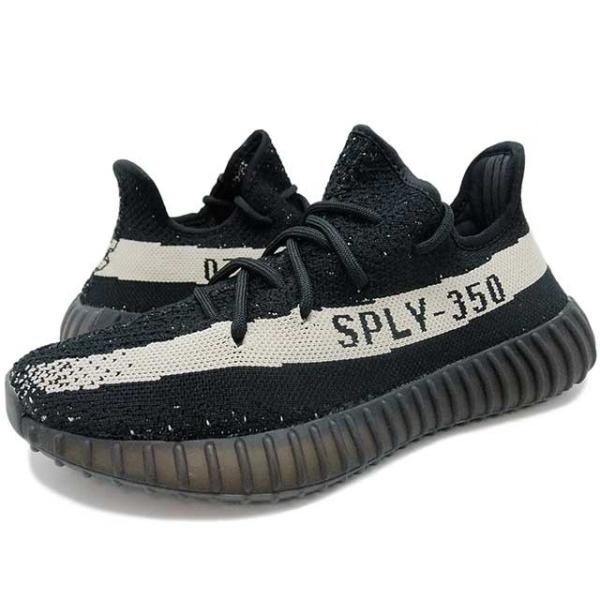 yeezy 350 black and white