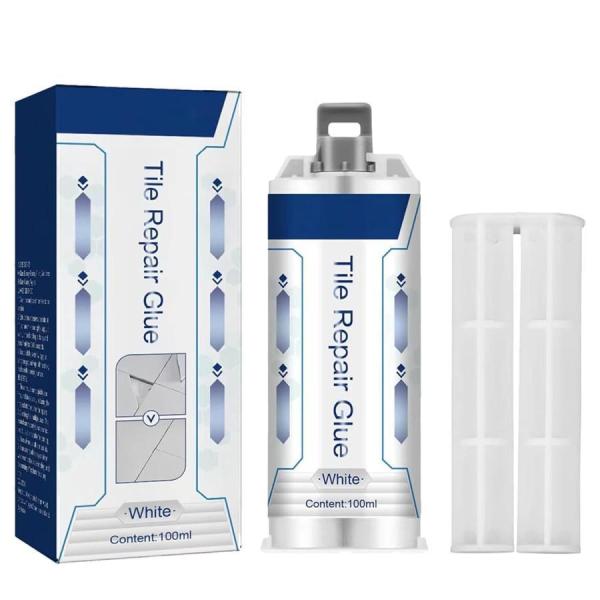 超強力金属補修剤、 金属用接着剤 AB接着剤 工業用強力粘着剤 100ML メタルリペアペースト 強力 防水 速乾 溶接 高粘度 耐高温 耐低温 耐衝撃 脱落しない 金属接