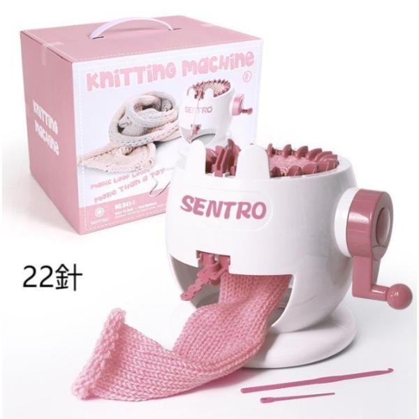 【デュアルモード】この手編み機のデュアルモードには、TリングルーピングとPステッチ平織りがあり、必要に応じて布の幅を調整でき、針とかぎ針で自由にスカーフにステッチできます。【高速＆耐久性】この織り機は22本針の製織速度を備え、従来の手編み方...