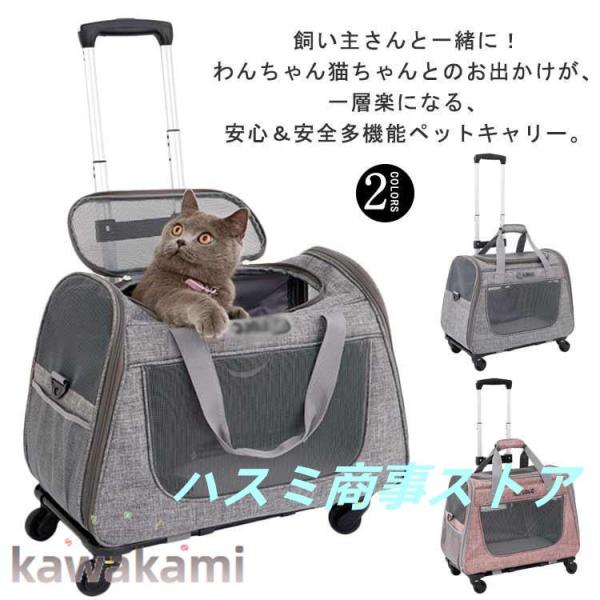 Amazon.co.jp: PETSFIT ペットキャリー 折りたたみ 猫 キャリー バッグ