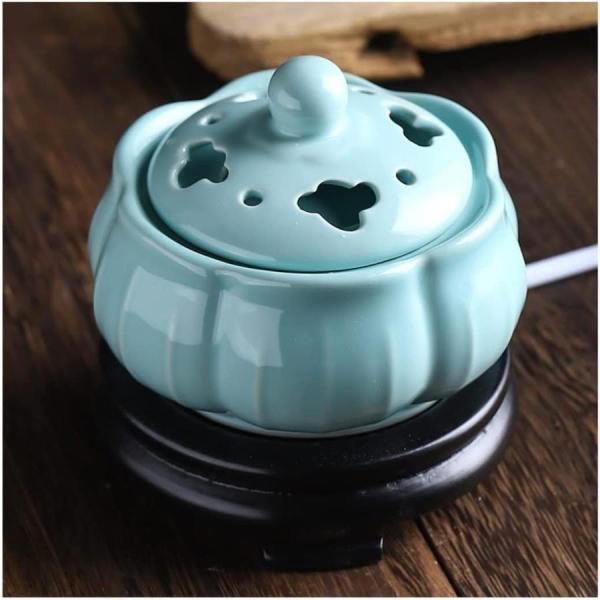 電気香炉 電子香炉 お香立て おしゃれ アロマセラピー香炉 手作り