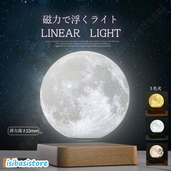 ■商品名磁気浮上月ライト■素材ABS■サイズ本体：直径14cm台座サイズ：約13.5*13.5*2.8cm■台座カラーダークブラウン・ライトブラウン■電源AC100-240V、50/60Hz、DC15V-1.0A■重量約1.5kg■セット内...