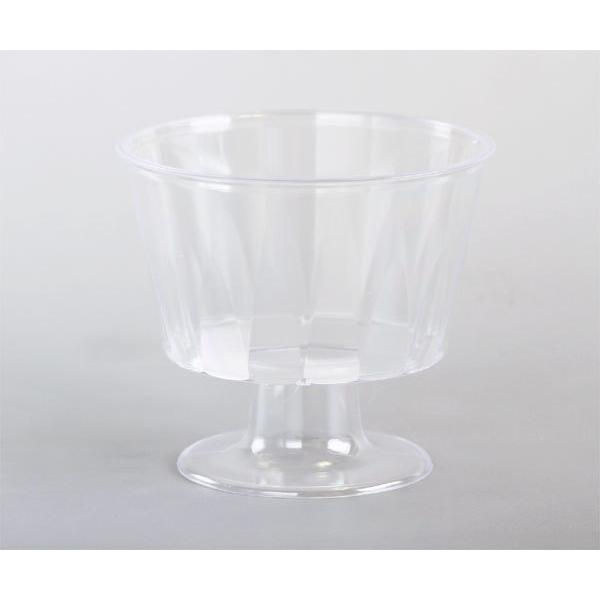 天満紙器（TEMMA SHIKI） デザートカップ S(無地) 20枚入 脚付き