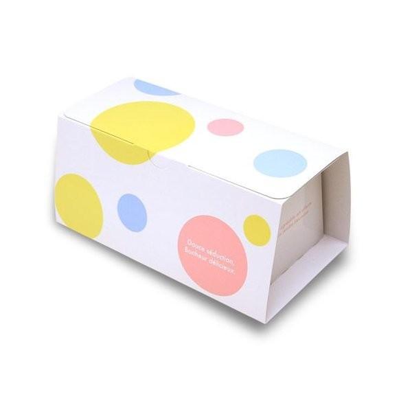 ミニロールケーキ ボックス ドット 5枚入 菓子 箱 ケーキ ラッピング テイクアウト ケーキ Pa19 5 Pa19 5 ペーストリートyahoo 店 通販 Yahoo ショッピング