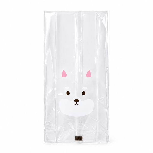 【LINE登録で10%OFFクーポン】ラッピング袋 イヌA (透明) マチ付き 脱酸素剤対応 XFP038-100