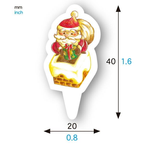 ケーキピック ジェントルサンタ 100枚入 ケーキ飾り ケーキオーナメント ケーキトッパー Xg329 100 Xg329 100 ペーストリートyahoo 店 通販 Yahoo ショッピング