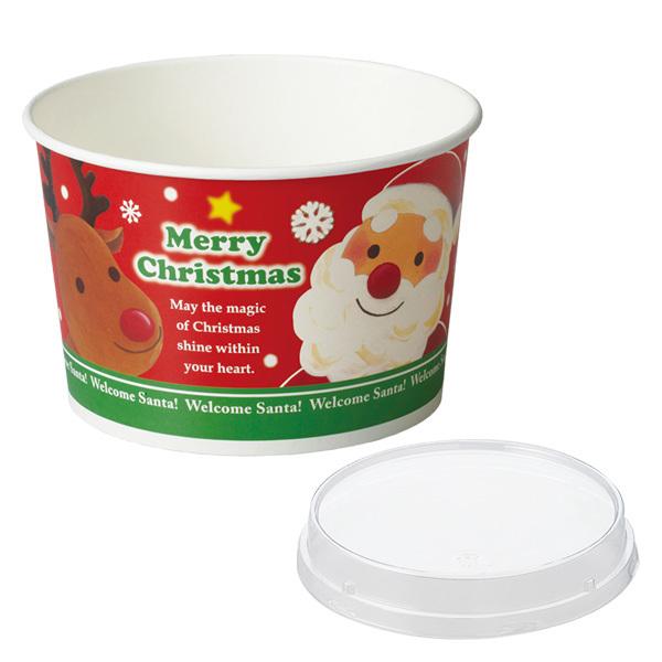 テイクアウト 容器 ロールフリーカップ L ウェルカムサンタ 10枚入 蓋付き チキン 容器 どんぶり 持ち帰り 紙箱 シフォンケーキ 型 Xs801a 10 Xs801a 10 ペーストリートyahoo 店 通販 Yahoo ショッピング