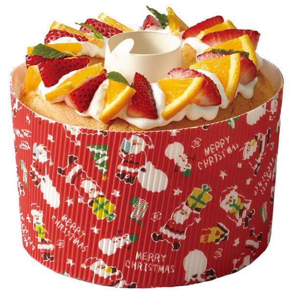 シフォンカップ 15cm ラブリーサンタ 25枚入 シフォンケーキ 型 シフォンカップ ベーキングカップ ケーキ型 シフォンケーキ 紙型 紙 Xs945 25 Xs945 25 ペーストリートyahoo 店 通販 Yahoo ショッピング