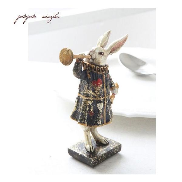 不思議の国のアリス トランプラビット S ブラスファン ラビット うさぎ 置物 オブジェ ウサギ ディスプレイ コベントガーデン Obt2e パタパタ民族 通販 Yahoo ショッピング