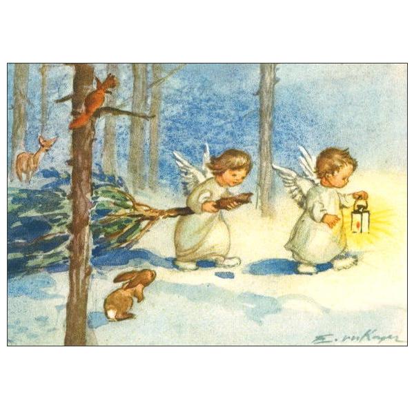 天使が届ける冬の奇跡　　絵画原画 天使が届ける冬の奇跡 絵画原画 1912年頃の「天使」。 | アートプリント