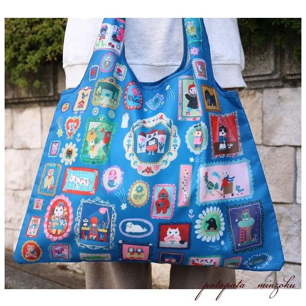 メルリ様♡ユキエモン10thꯁꯧエコバッグ❤️ Yumi Kitagishi YK. デイリーバッグ mitemite / みてみて エコバッグ