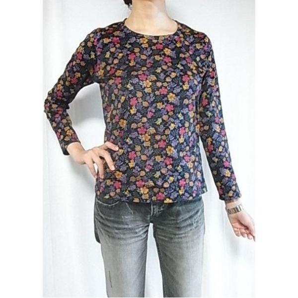 papier パピエ　リブベスト　カットソー ツイストカラーカットソー(7〜17号/ハンドメイド/洋裁/ミシン