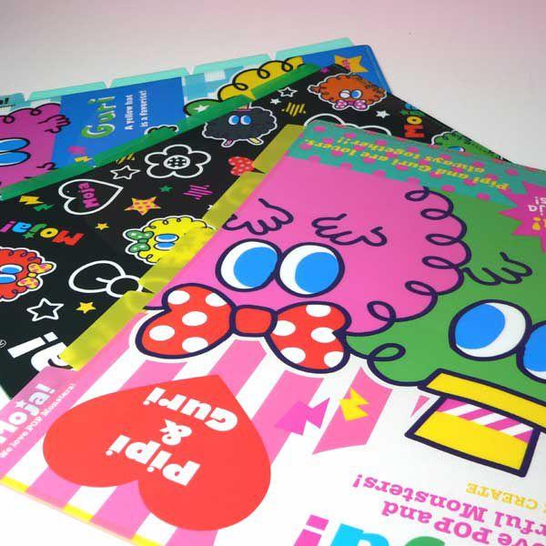 Moja モジャ 5pファイル もじゃの文具もポップで可愛い Mo 5 女の子プレゼント パールパティ 通販 Yahoo ショッピング