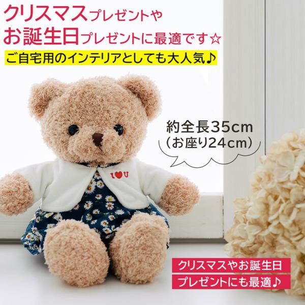 ぬいぐるみ テディベア くま ワンピース 花柄 クリスマスプレゼント 子供 Buyee Buyee Japanese Proxy Service Buy From Japan Bot Online
