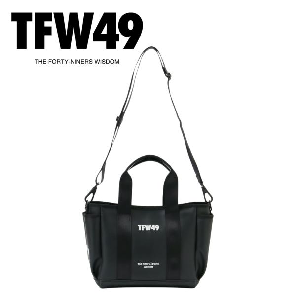 TFW49 ラウンドゴルフトートバッグ  完売アイテム TFW49 LEATHER ROUND BAG ゴルフ メンズ レディース トート