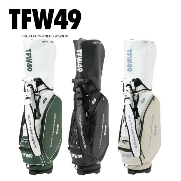 TFW49 【送料無料】 TFW49 LEATER CADDIE BAG ゴルフ ゴルフバッグ