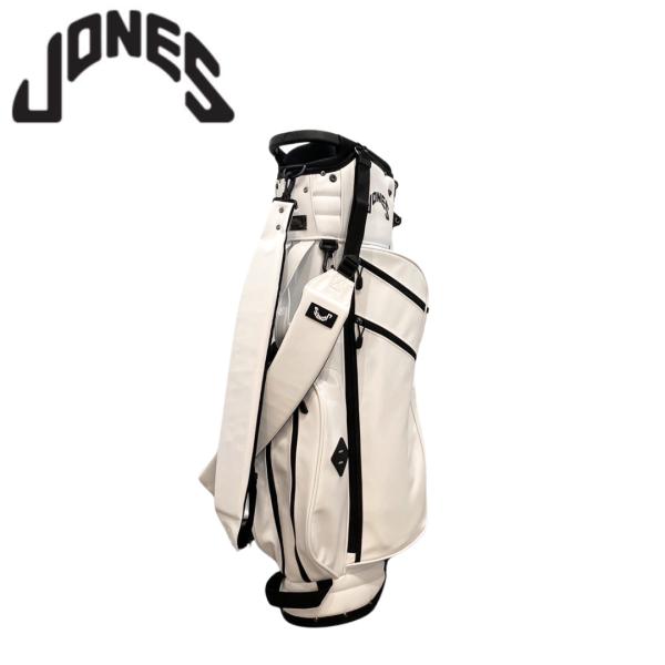 JONES ゴルフキャディバッグ ホワイト・ブラック　トゥルーパー　スタンド 楽天市場】ジョーンズ JONES Trouper Stand Bag Cream/Black