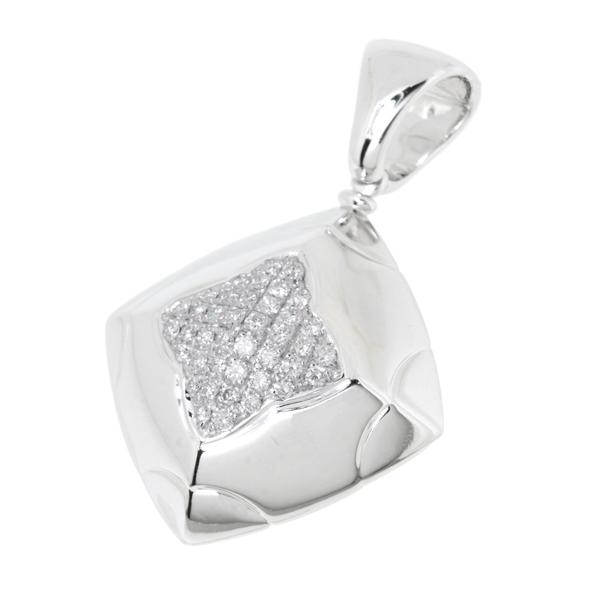 BVLGARI [中古] ブルガリ ピラミデ パヴェダイヤモンド ペンダント 