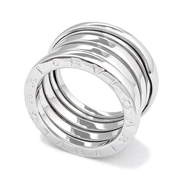 最終値下げ！BVLGARI ビーゼロワン ホワイトゴールド　指輪　12号 ビー・ゼロワン [中古] ブルガリ B-ZERO1 リング 4バンド #51