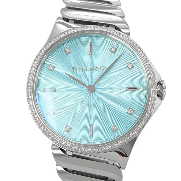 ティファニー メトロ2 腕時計 時計 ステンレススチール 60874794 クオーツ レディース 1年保証 TIFFANY&amp;Co.  中古 TIFFANY&Co.（ティファニー） メトロ2 腕時計 ステンレススチール