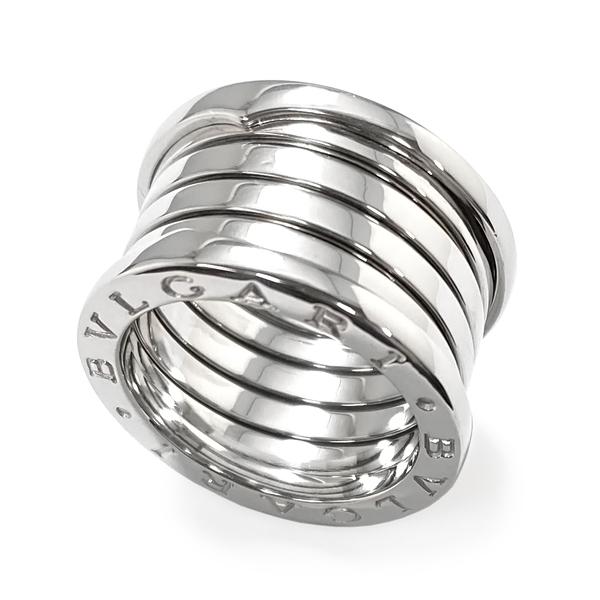 ビー・ゼロワン [中古] ブルガリ B-ZERO1 リング 5バンド #51刻印 11号  