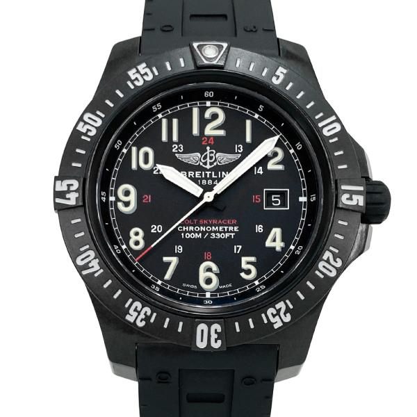BREITLING ブライトリング コルトスカイレーサー 国内正規品 コルト [中古] ブライトリング スカイレーサー X74320E4/BF87 クォーツ