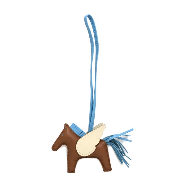 【新品未使用】HERMES ペガサスチャーム PMロデオ W刻印 HERMES（エルメス） [中古] ロデオ PM ペガサス バッグチャーム W刻印