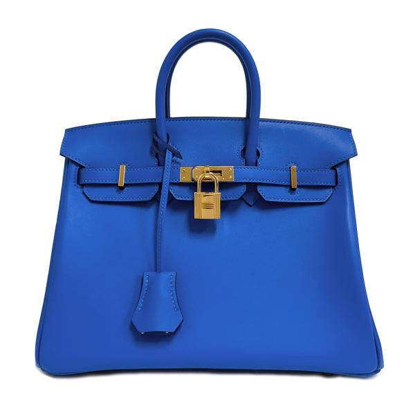 Birkin [中古] エルメス バーキン25 W刻印 ヴォー・スイフト 内縫い