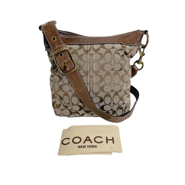 COACH（コーチ） ショルダーバッグ M0649 斜め掛け シグネチャー