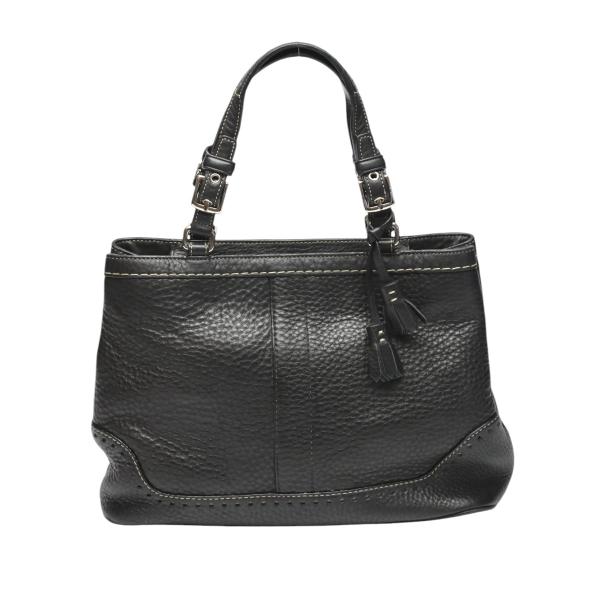 COACH（コーチ） ハンドバッグ 5055 フリンジ ハンプトンズ ブラック 