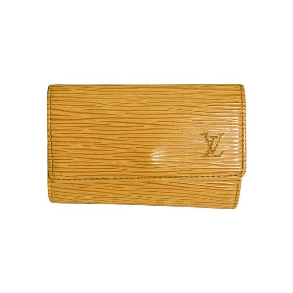 美品 ルイヴィトン エピ ミュルティクレ6 キーケース イエロー ユニセックス LOUIS VUITTON（ルイ・ヴィトン） キーケース M63819 ミュルティクレ6