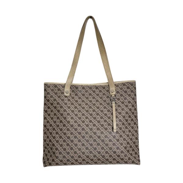 美品　GHERARDINI　ゲラルディーニ　ソフティハンドバッグ　ベージュ GHERARDINI（ゲラルディーニ） ハンドバッグ ソフティ ハンドバッグ