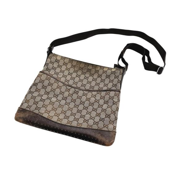 グッチ 145857 001013 ショルダーバッグ ブラウン GUCCI GGクリスタル 