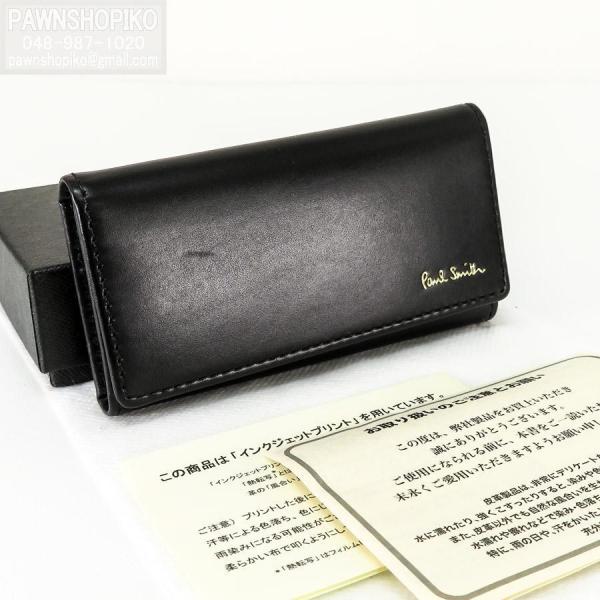 新品　Paul Smith キーケース ブラック ポールスミス Paul Smith キーケース （ブラック