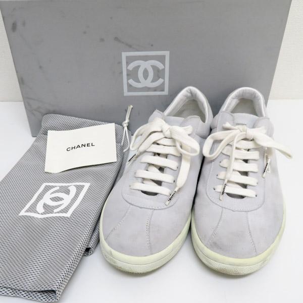 CHANEL スニーカー 37 LIGHT GREY CHANEL スニーカー 37 LIGHT GREY