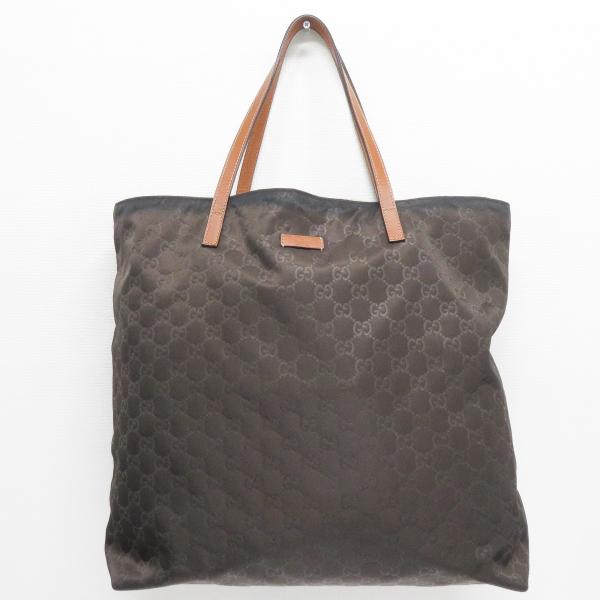 Gucci 茶色いナイロン製トートバッグ 楽天市場】【バッグ】GUCCI グッチ ナイロン バンブー トート