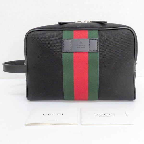 GUCCI グッチ シェリーライン セカンドバッグ クラッチバッグ
