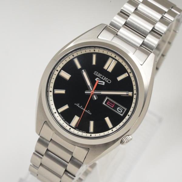 セイコー SEIKO 腕時計 5スポーツ SNXSシリーズ SBSA255 黒文字盤 メンズ 自動巻 中古 極美品 [質イコー]