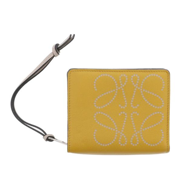 LOEWE（ロエベ） 【中古】 コンパクト ジップウォレット 財布 二つ折り