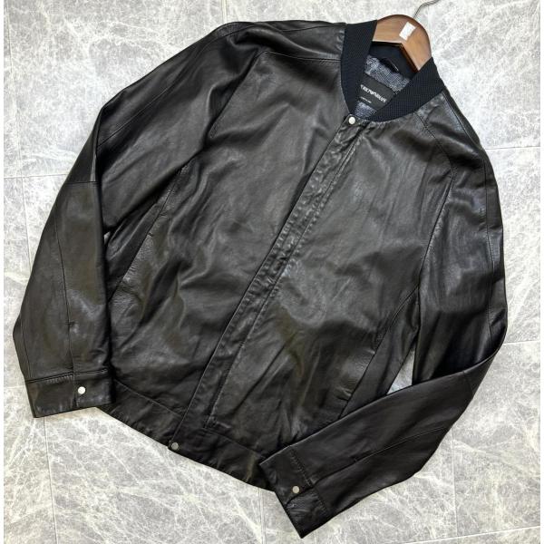 新品・未使用 EMPORIO ARMANI レザージャケット ブルゾン EMPORIO ARMANI（レザージャケット）のフリマアイテム一覧