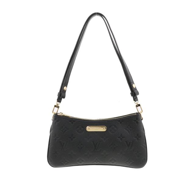 *LV*Liv Pochette ブラックモノグラムショルダーバッグ M83301 Outlet Louis Vuitton Black M83301 Liv Pochette On Sale