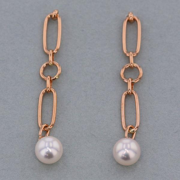 MIKIMOTO（ミキモト） M Code ピアス 750PG ピアス PE-1733PI