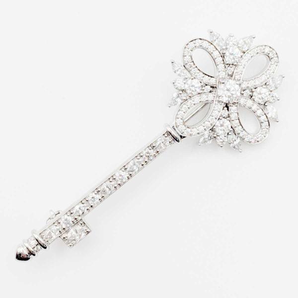 TIFFANY&Co.（ティファニー） ビクトリア キー ペンダント PT950