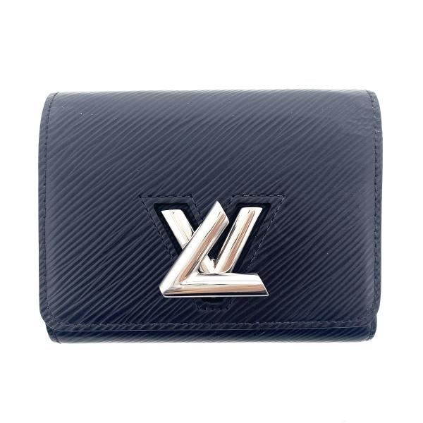 【美品】ルイヴィトン　ツイスト　コンパクト　エピ　ノワール　M64414 LOUIS VUITTON（ルイ・ヴィトン） ポルトフォイユ・ツイスト