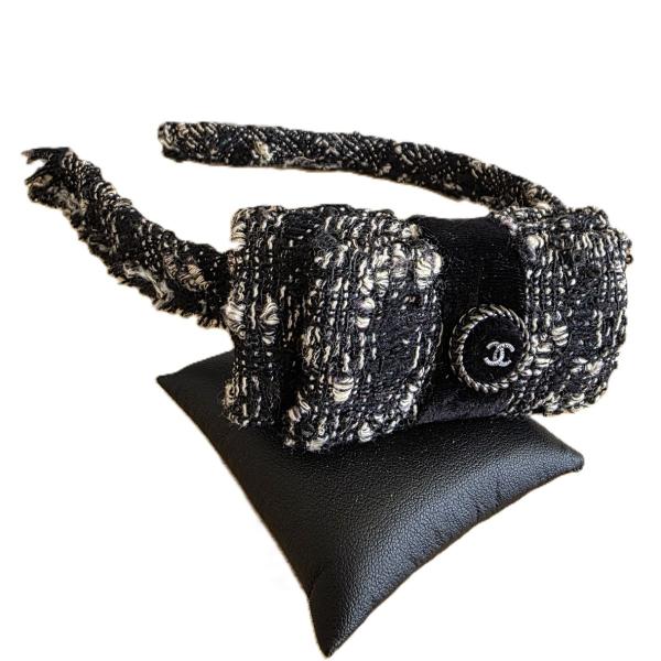 CHANEL（シャネル） 【値下げ】CHANEL ツイード ベロア りぼん リボン